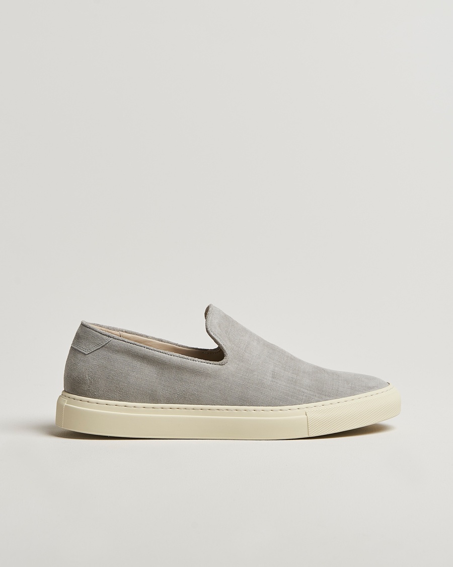 Herre | Sko i ruskind | CQP | Jetty Suede Sneaker Loafer Light Grey