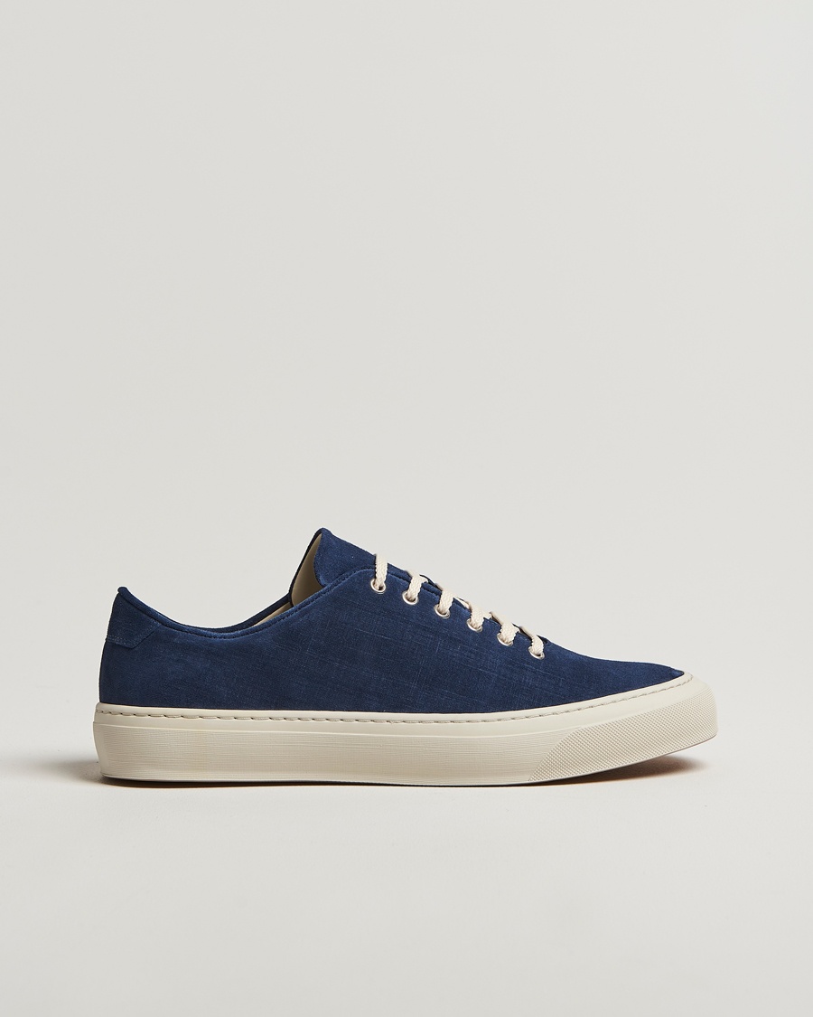 Herre | | CQP | Genoa Suede Deck Shoe Indigo