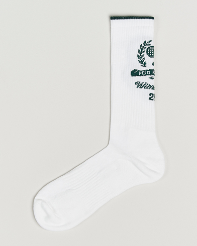 Herre | Tøj | Polo Ralph Lauren | Wimbledon Crew Cotton Socks White