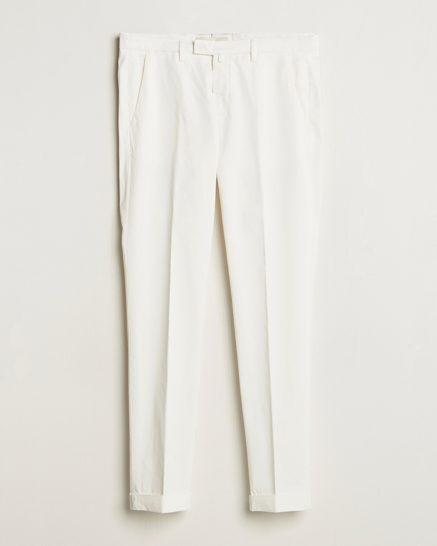 Herre | | Briglia 1949 | Slim Fit Cotton Chinos White