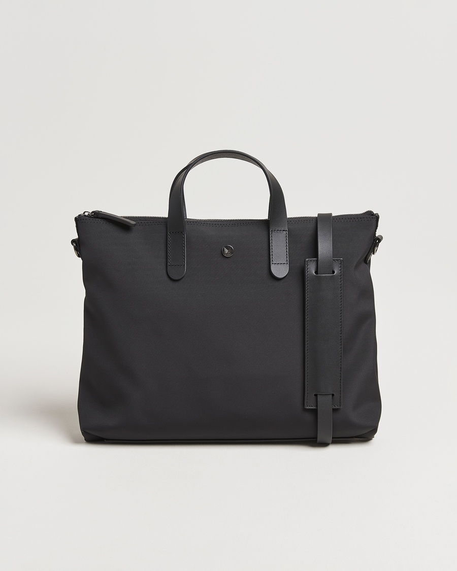 Mismo M/S Canvas Slim Brief Eclipse Black/Black – Sort