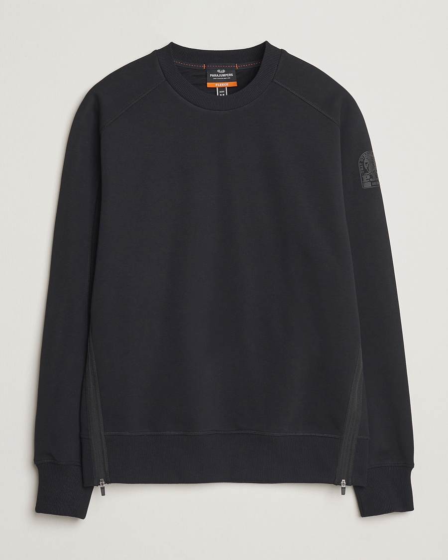 Herre | | Parajumpers | Snook Techno Fleece Sweatshirt Black