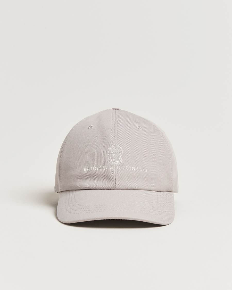 Herre | Kasketter | Brunello Cucinelli | Cotton Baseball Cap Beige