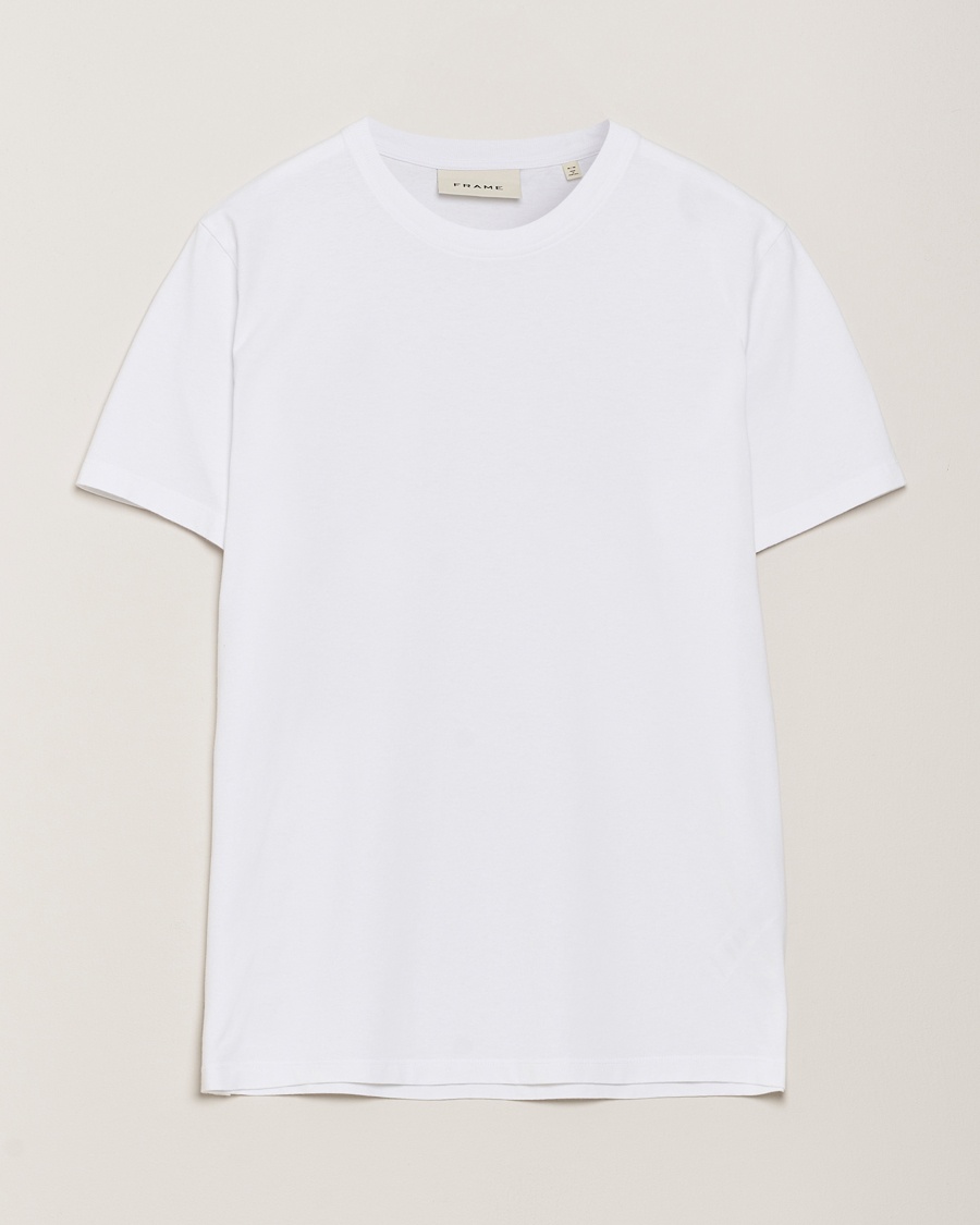 Herre |  | FRAME | Logo T-Shirt White