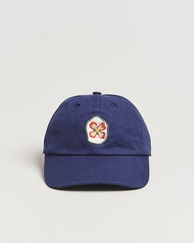 Herre | | Drake's | Petal Flower Baseball Cap Navy