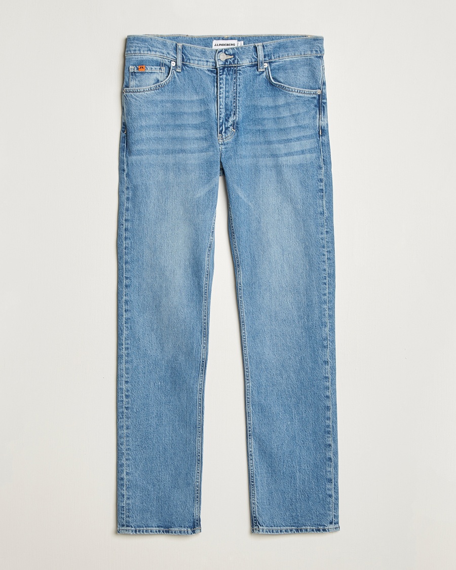 J.Lindeberg Jax Light Wash Slim Jeans Light Blue – Blå