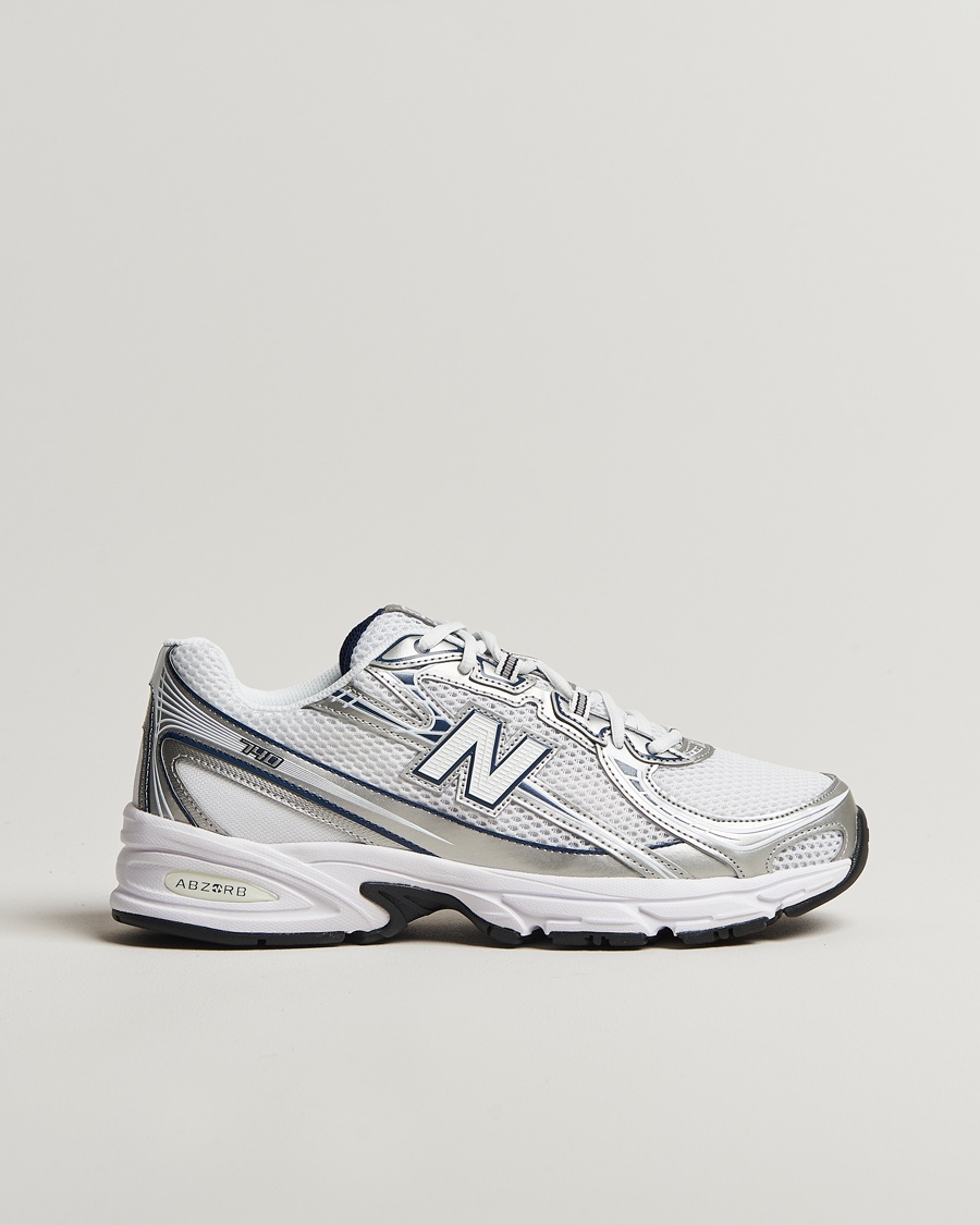 New Balance 740 Sneakers White/Navy – Hvid