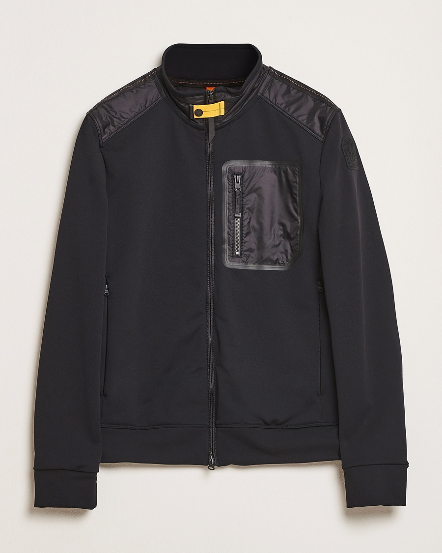 Herre | | Parajumpers | London Hybrid Fleece Jacket Black