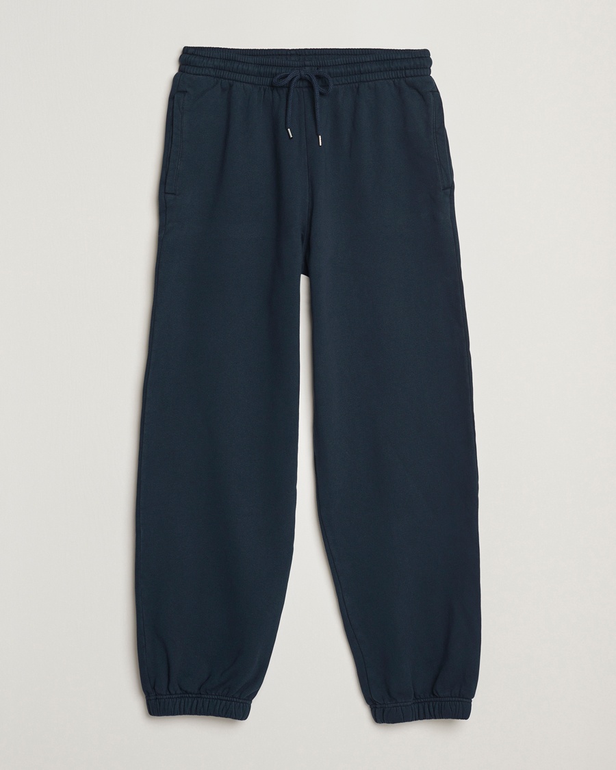 Colorful Standard Classic Organic Sweatpants Navy Blue – Blå