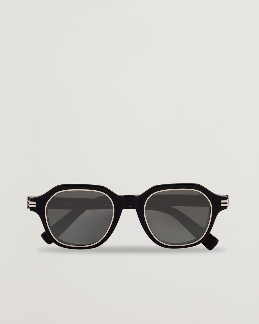 Zegna EZ0250 Sunglasses Black – Sort