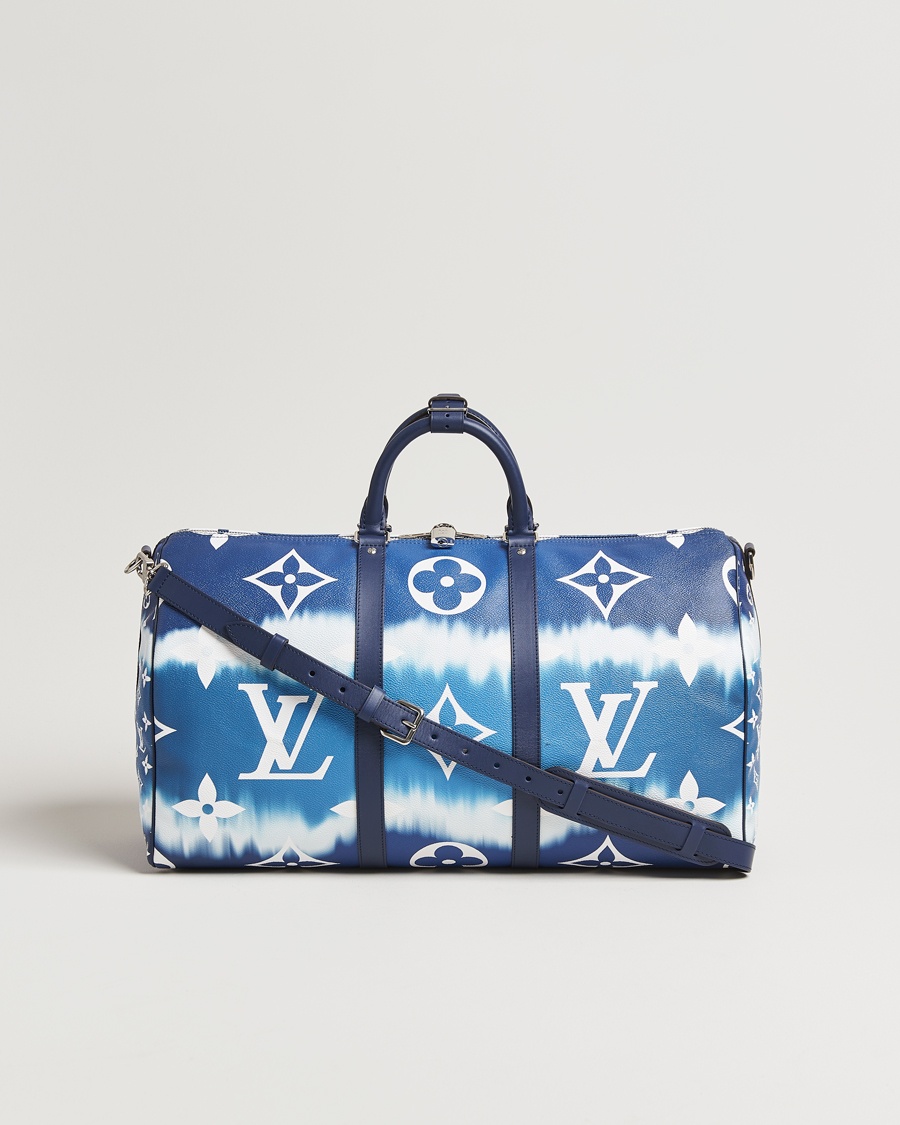 Louis Vuitton Pre-Owned Keepall Bandoulière 50 Escale Limited Edition – Blå