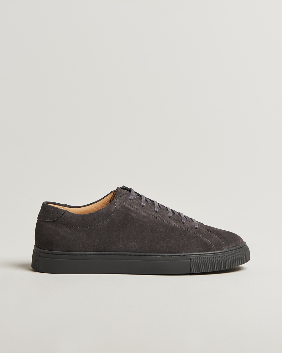 Herre | | Myrqvist | Oaxen Monochrome II Sneaker Dark Grey Suede
