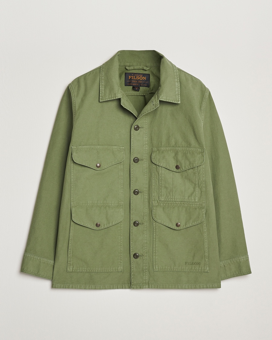 Filson Reverse Sateen Field Cruiser Washed Green – Grøn