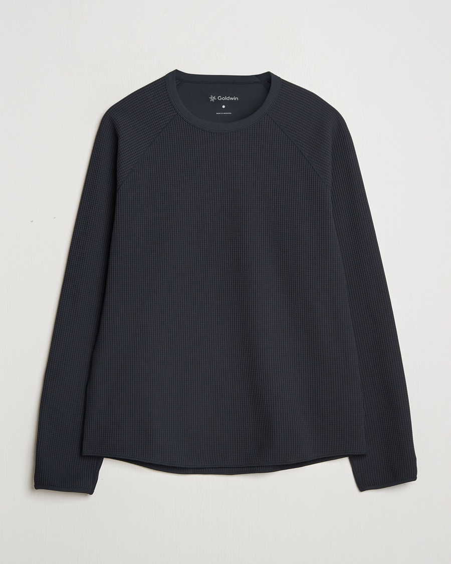 Goldwin WF Light L/S T-Shirt Black – Sort