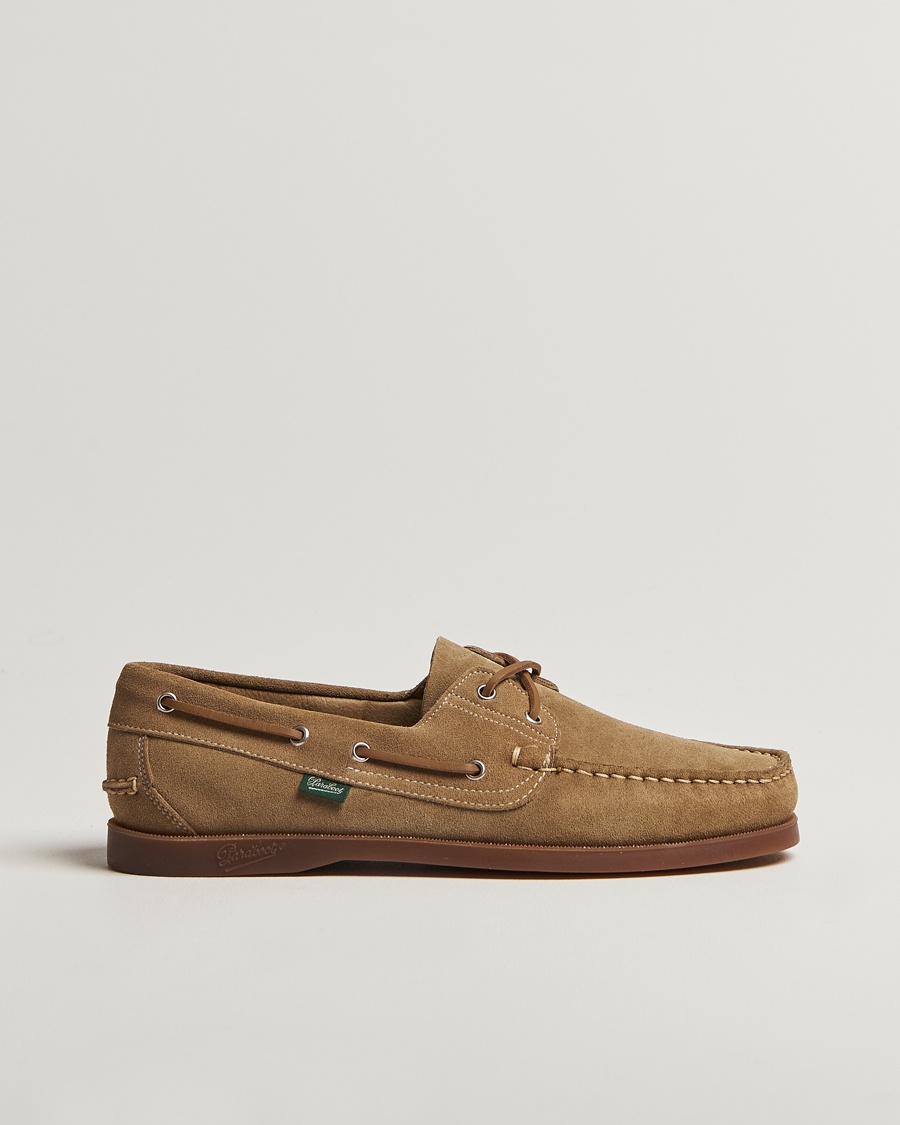 Herre | Paraboot | Paraboot | Barth Boat Shoe Sand Suede
