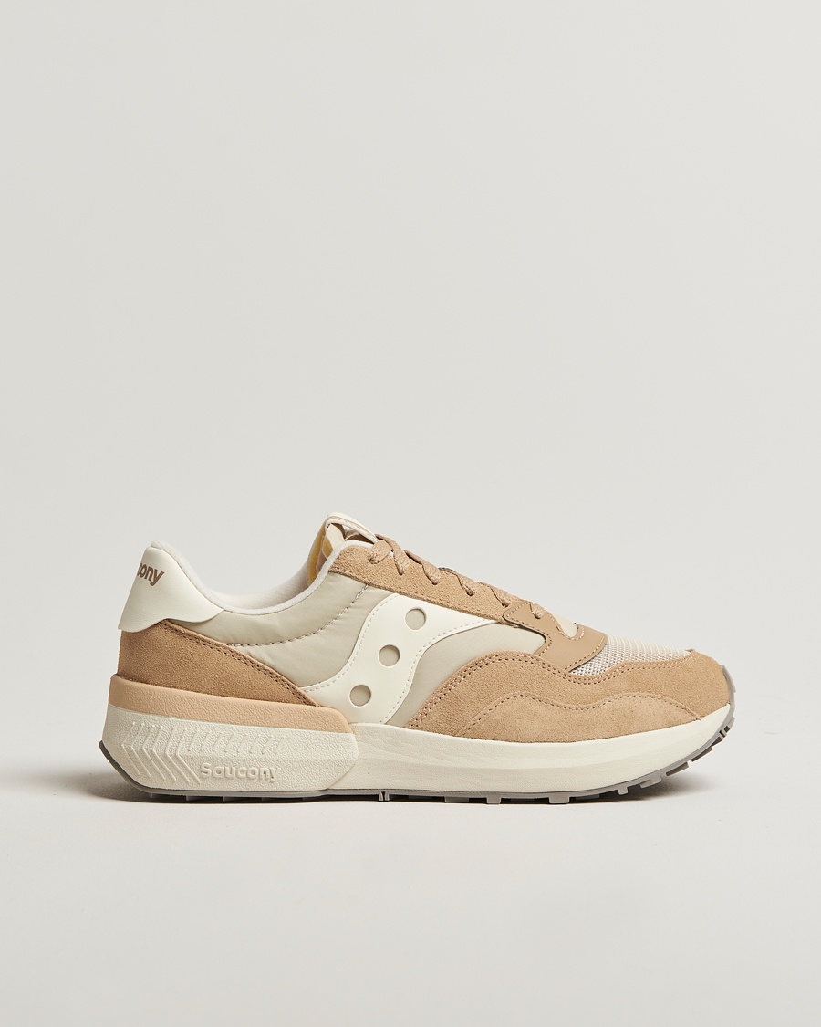 Herre | Sko i ruskind | Saucony | Jazz NXT Sneaker Beige/Vanilla