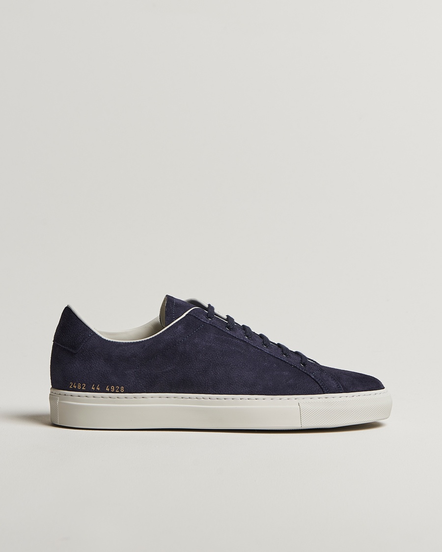 Herre | | Common Projects | Retro Suede Sneaker Navy