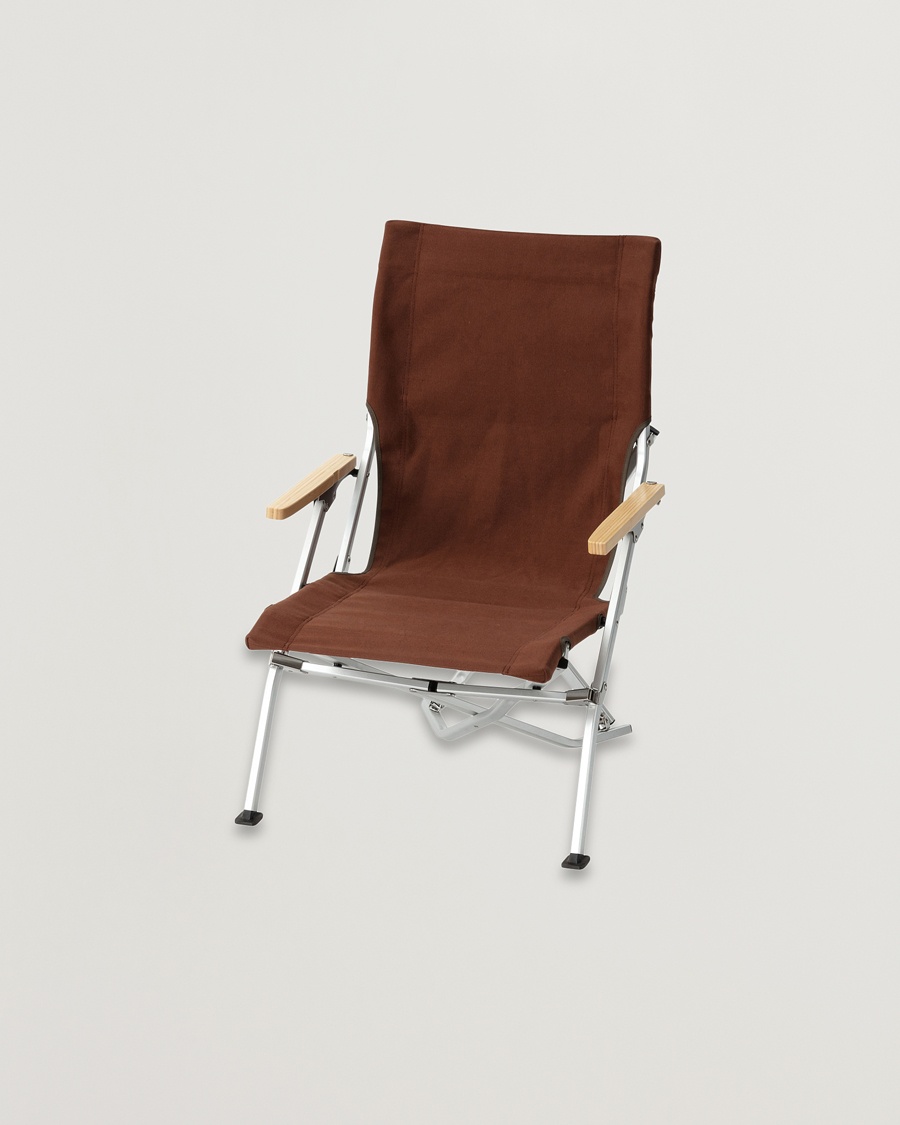 Snow Peak Low Beach Chair Brown – Brun