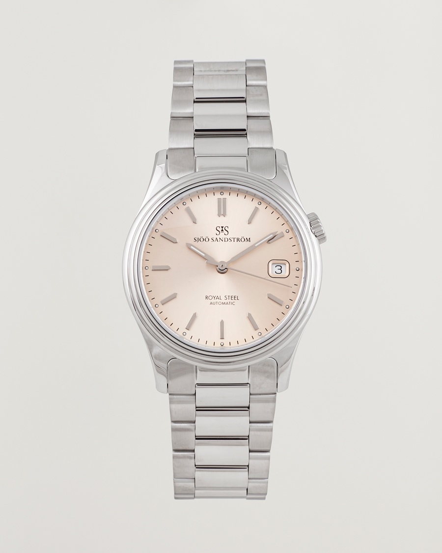 Herre | Stållænke | Sjöö Sandström | Royal Steel Classic 36mm Sand and Steel