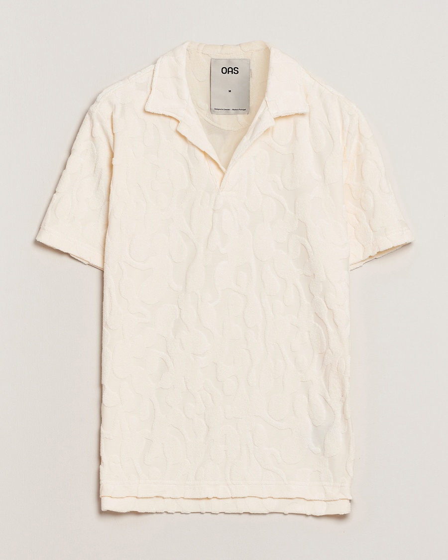 OAS Short Sleeve Terry Polo Summit – Hvid