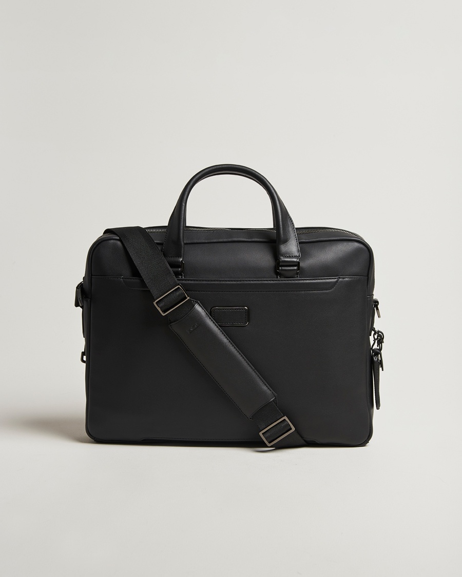 TUMI Harrison Avondale Top Zip Briefcase Black – Sort