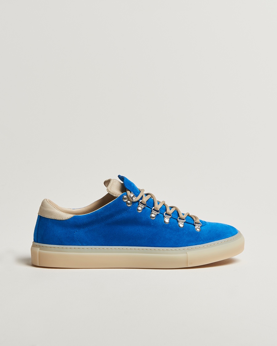 Herre | | Diemme | Marostica Low Sneaker Blue Suede