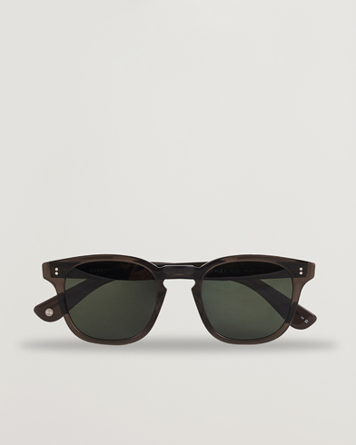 Garrett Leight Ace II 49 Sunglasses Black Glass – Sort
