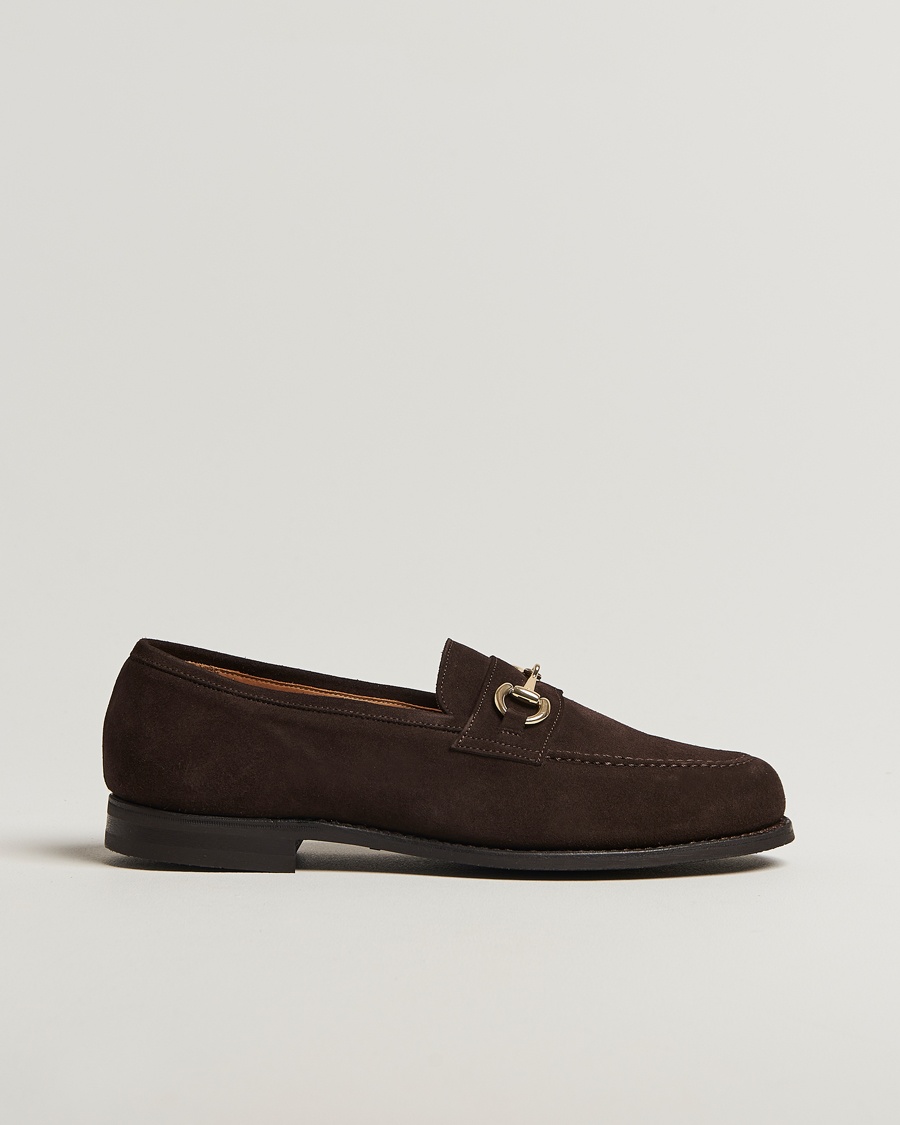 Myrqvist Karlberg Loafer Dark Brown Suede – Brun