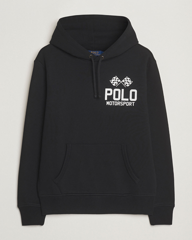 Polo Ralph Lauren RL Motorsport Hoodie Polo Black – Sort