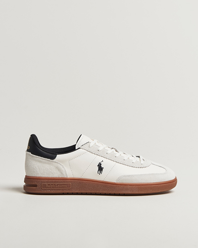Polo Ralph Lauren Bedford Sneakers White/Black – Hvid