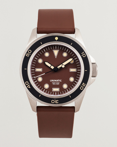 UNIMATIC U1 Heritage Diver Dark Brown – Brun