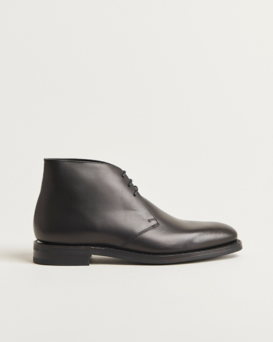 Loake 1880 Pimlico Chukka Boot Black Calf – Sort