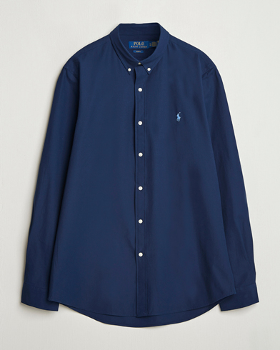Herre | | Polo Ralph Lauren | Slim Fit Poplin Shirt Newport Navy