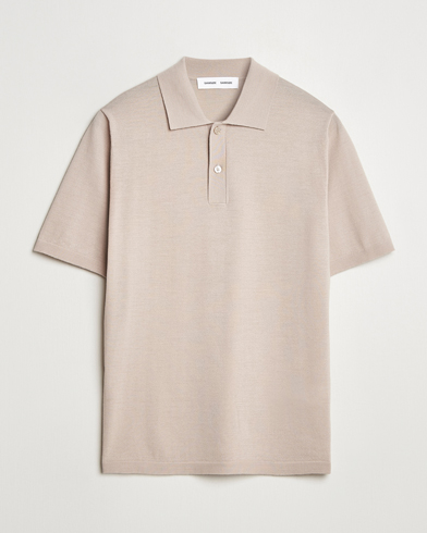 Herre | Nyheder | Samsøe Samsøe | Sarown Knitted Polo Pure Cashmere