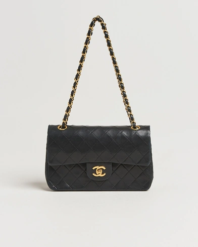 Herre | | Chanel Pre-Owned | Classic Double Flap Small Lambskin Black