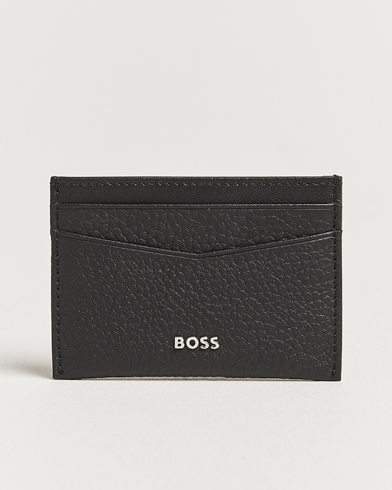 Herre | Business & Beyond - Formal | BOSS BLACK | Crosstown Leather Card Holder Black