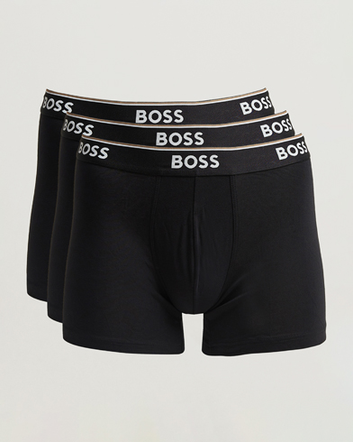 BOSS BLACK 3-Pack Boxer Brief Black – Sort