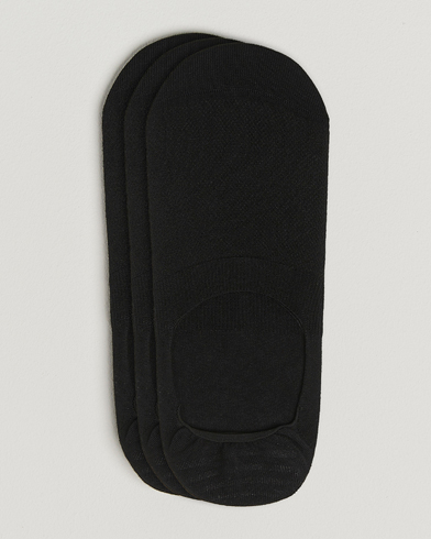 BOSS BLACK 3-Pack Invisible Socks Black – Sort