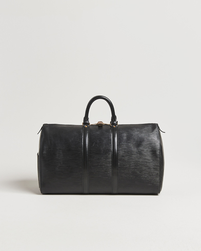 Louis Vuitton Pre-Owned Keepall 45 Epi Leather Black – Sort