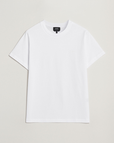 A.P.C. Embroidered APC T-Shirt White – Hvid
