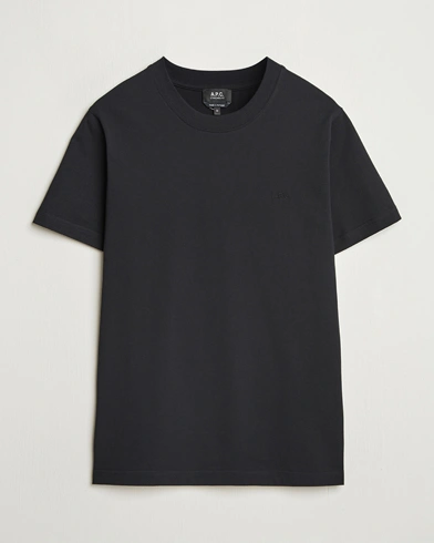 Herre | | A.P.C. | Embroidered APC T-Shirt Black