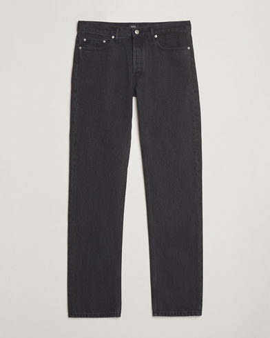 A.P.C. New Standard Jeans Washed Black – Sort