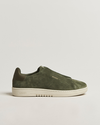 Axel Arigato Dice Laceless Suede Sneaker Dark Green – Grøn