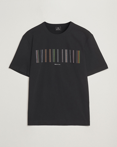 Herre | Tøj | PS Paul Smith | Striped Crew Neck T-Shirt Black