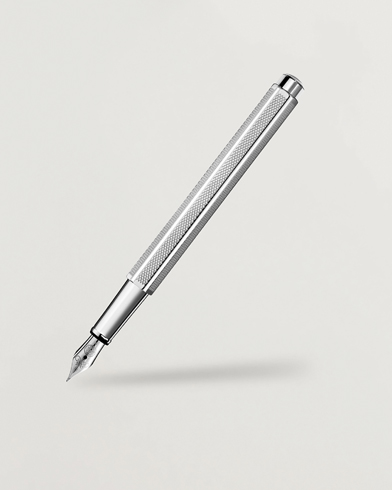Caran d' Ache Ecridor Retro Fountain Pen Platinum Coated – Sølv