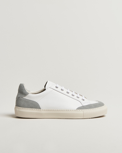 Sweyd Center Leather/Suede Sneakers White – Hvid