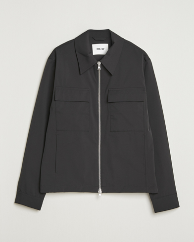 NN07 Alban Bomber Jacket Black – Sort