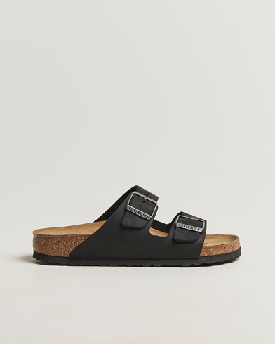 BIRKENSTOCK Woman Arizona Classic Footbed Black Oiled Leather – Sort