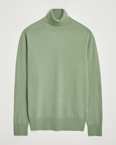 Altea Wool/Cashmere Rollneck Green – Grøn