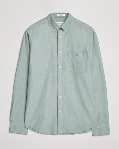 Gant Regluar Fit Classic Oxford Shirt Forest Green – Grøn